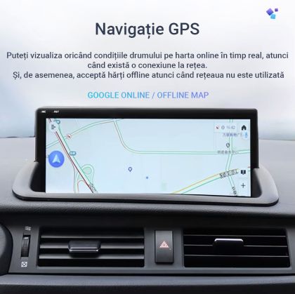 Navigatie Lexus CT 2011-2019 Android ecran 10.25