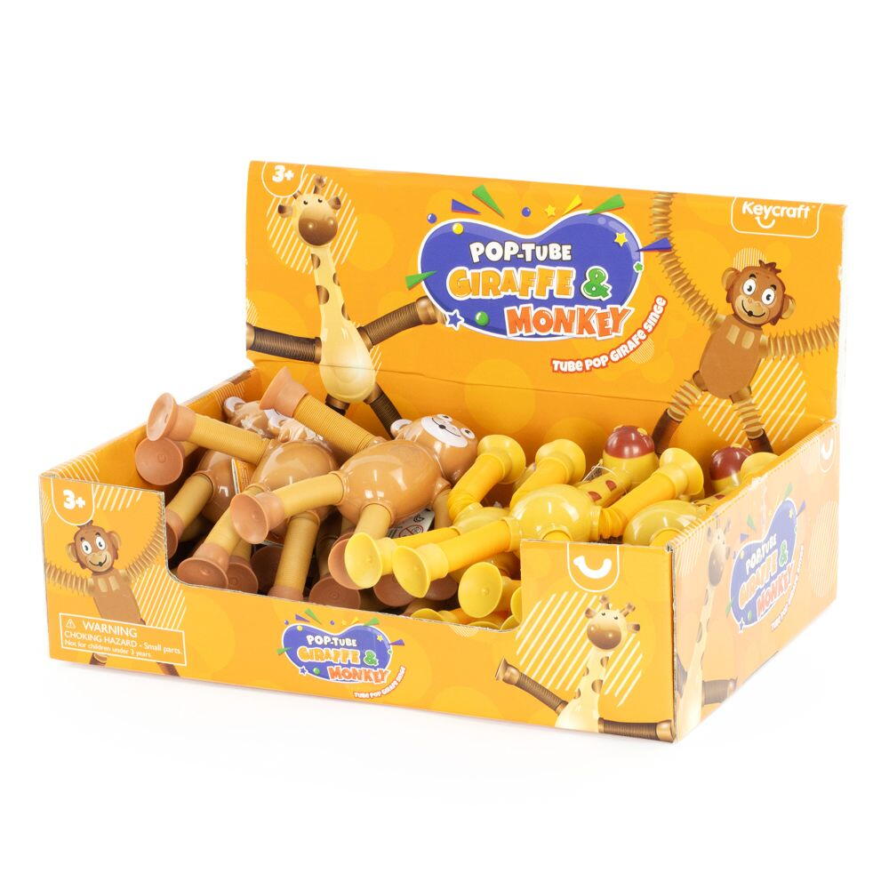 Jucarie Poptube - Animalutele din jungla PlayLearn Toys