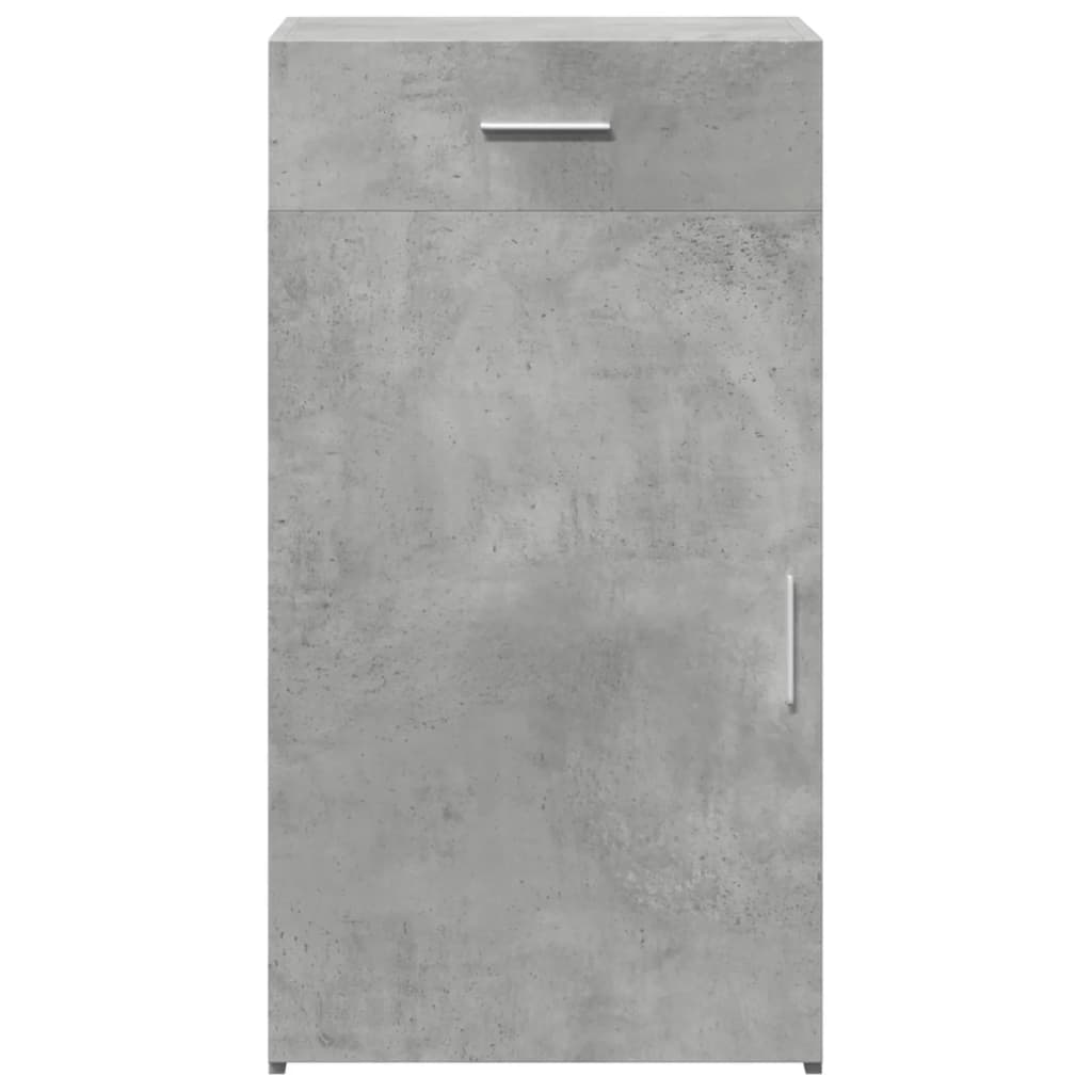 Dulap, gri beton, 50x42,5x93 cm, lemn prelucrat GartenMobel Dekor