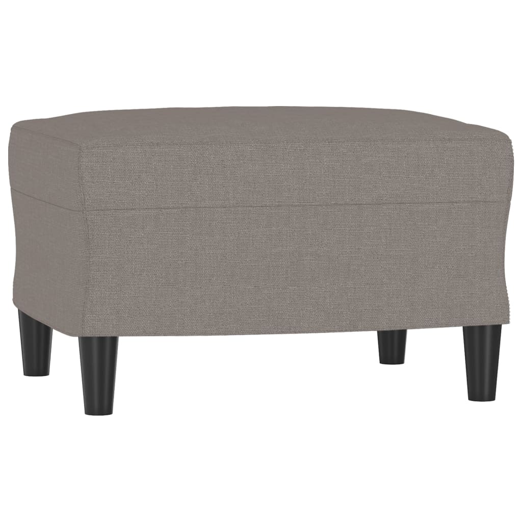 Set de canapele cu perne, 4 piese, gri taupe, textil GartenMobel Dekor