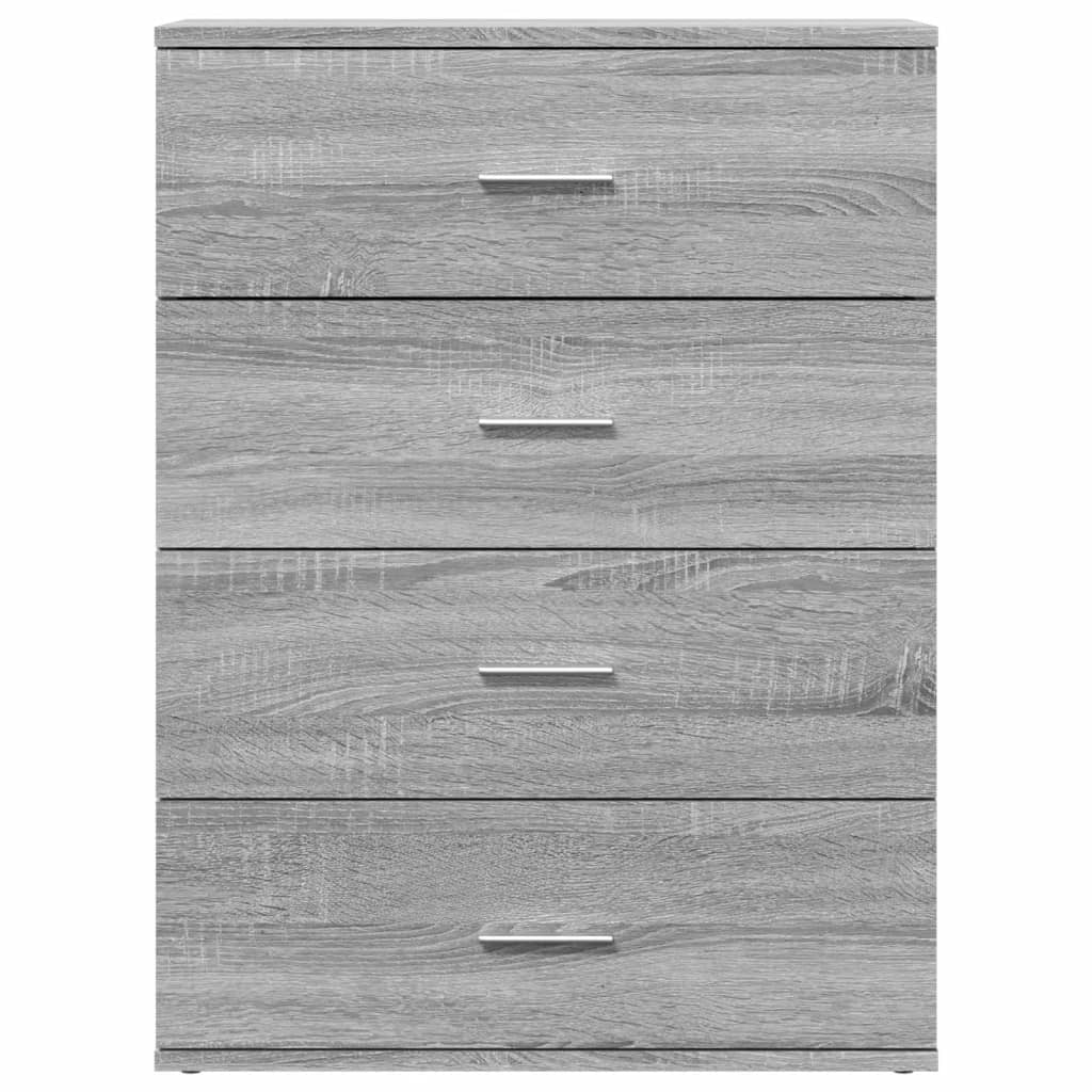 Dulapuri, 2 buc., gri sonoma, 60x39x80 cm, lemn prelucrat GartenMobel Dekor