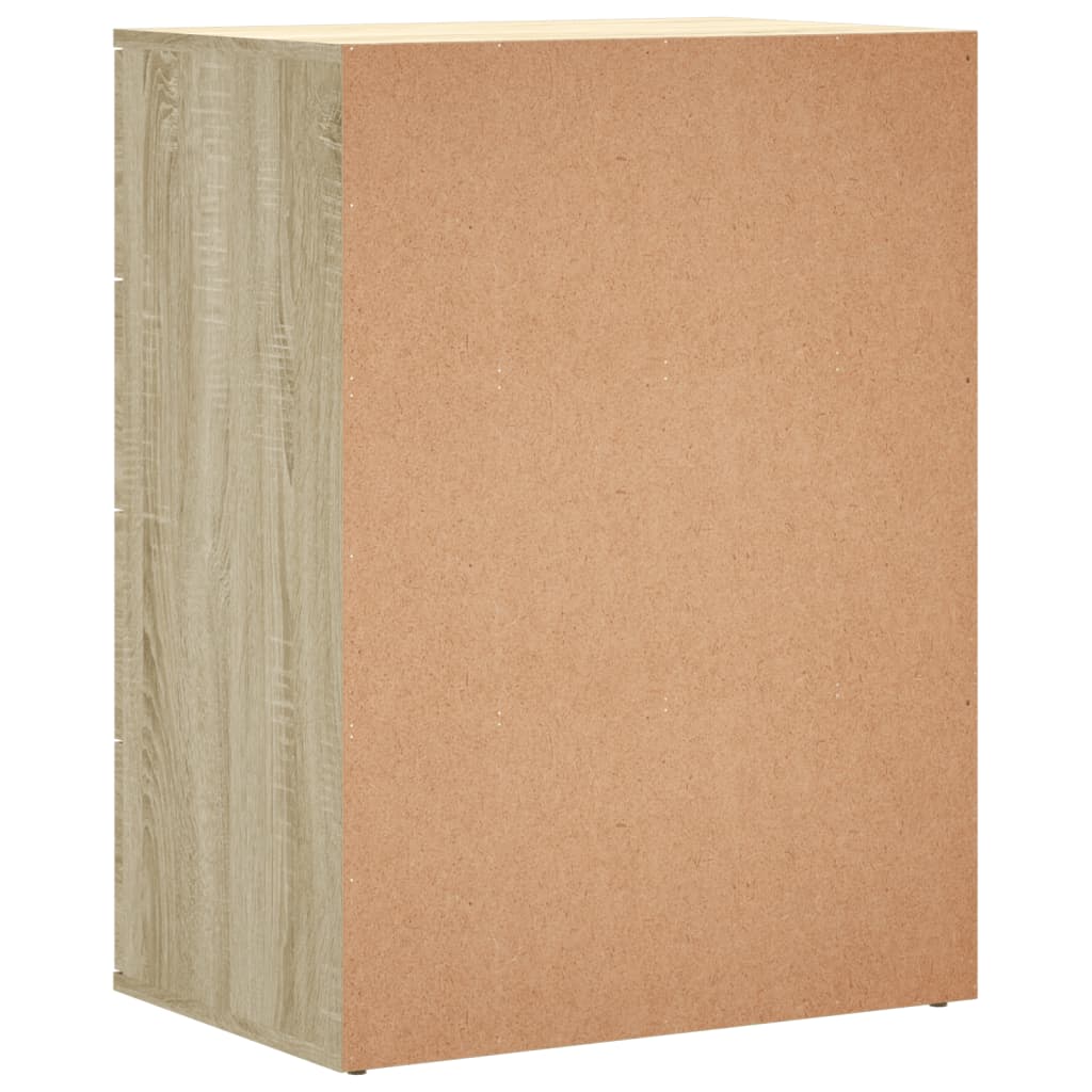 Dulapuri, 2 buc., stejar sonoma, 60x39x80 cm, lemn prelucrat GartenMobel Dekor