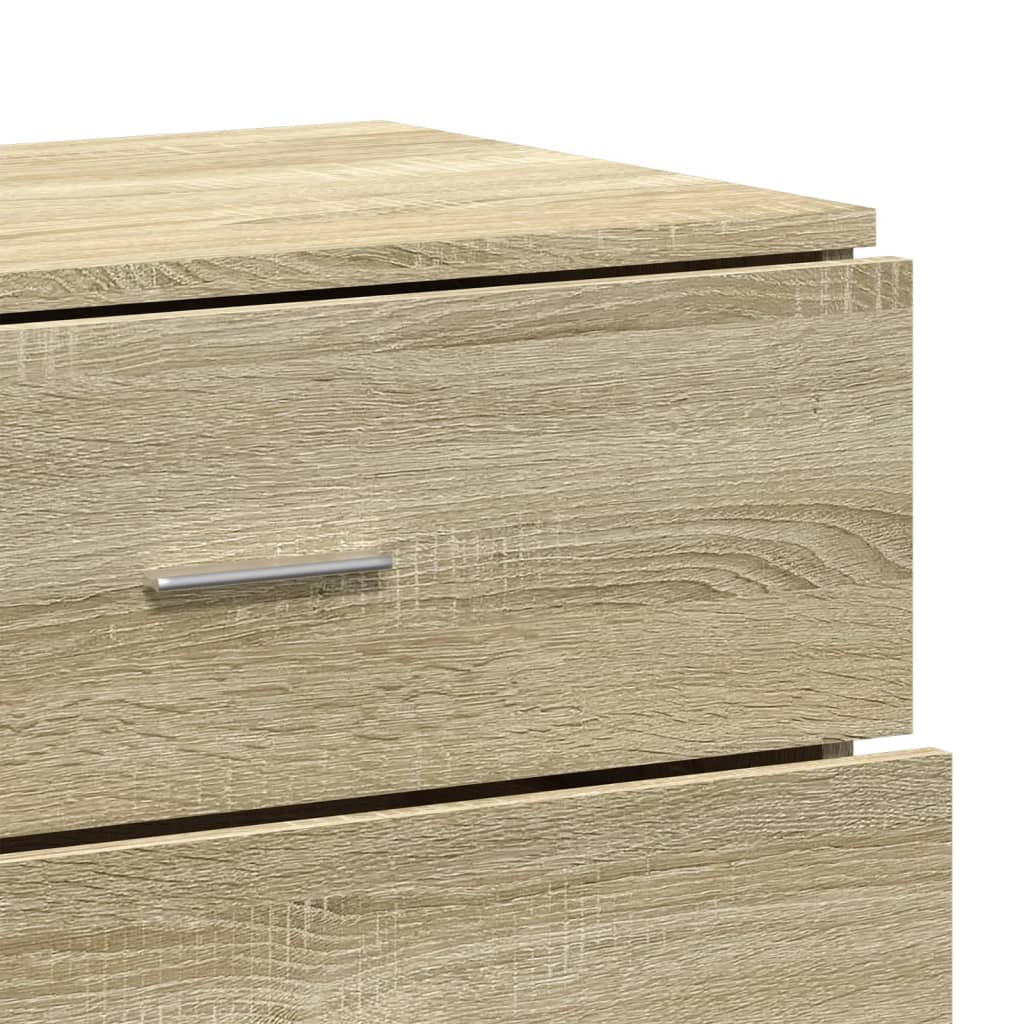Dulapuri, 2 buc., stejar sonoma, 60x39x80 cm, lemn prelucrat GartenMobel Dekor