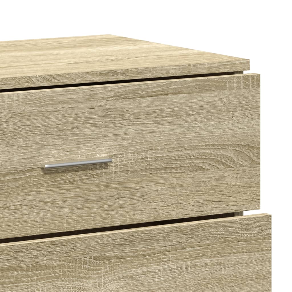 Servante, 3 piese, stejar sonoma, lemn prelucrat GartenMobel Dekor