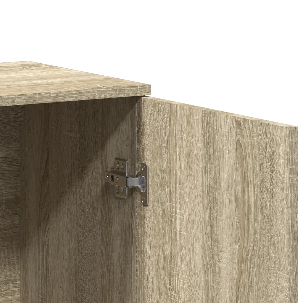 Servante, 3 piese, stejar sonoma, lemn prelucrat GartenMobel Dekor