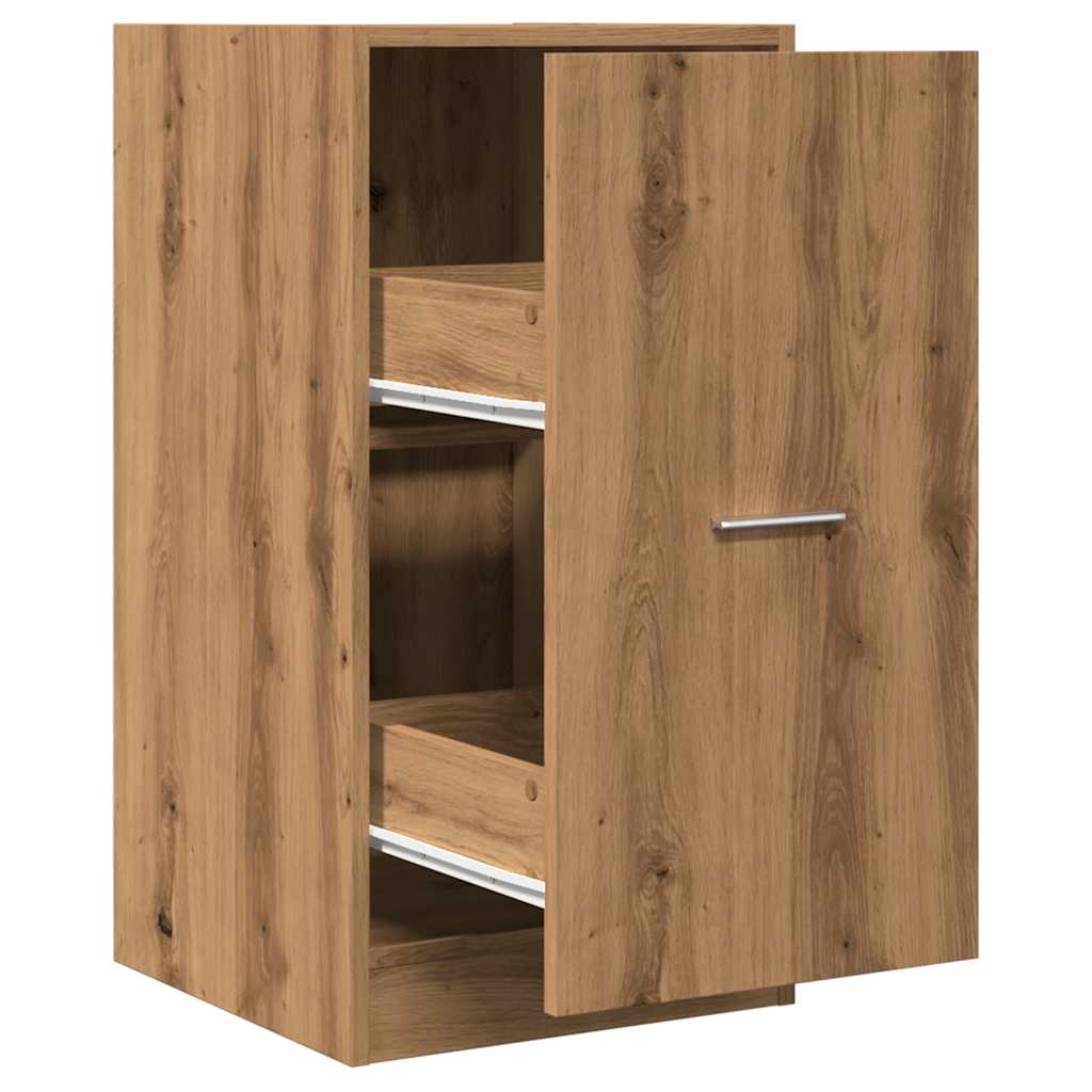 Dulap farmacie, stejar artizanal, 40x41x77,5 cm, lemn prelucrat GartenMobel Dekor