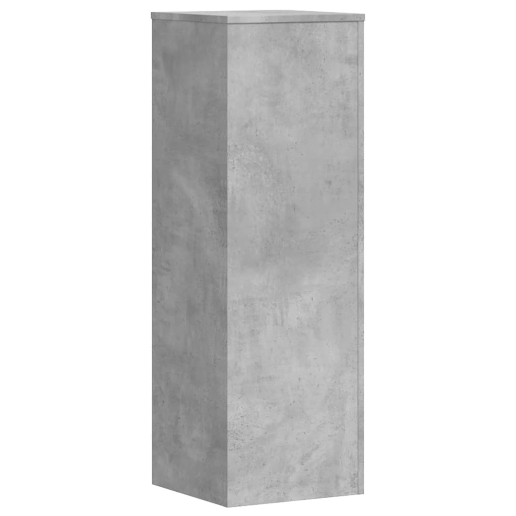 Suport de plante, gri beton, 33x33x100 cm, lemn prelucrat GartenMobel Dekor