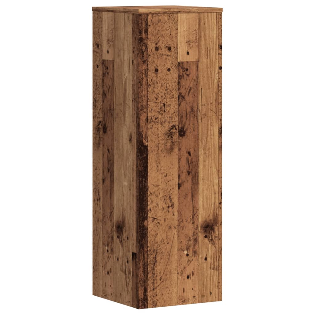 Suport de plante, lemn vechi, 33x33x100 cm, lemn prelucrat GartenMobel Dekor