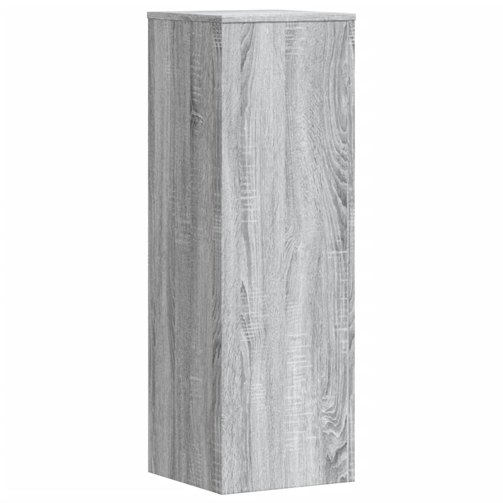 Suport de plante, sonoma gri, 33x33x100 cm, lemn prelucrat GartenMobel Dekor