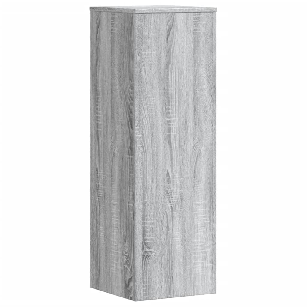 Suport de plante, sonoma gri, 33x33x100 cm, lemn prelucrat GartenMobel Dekor