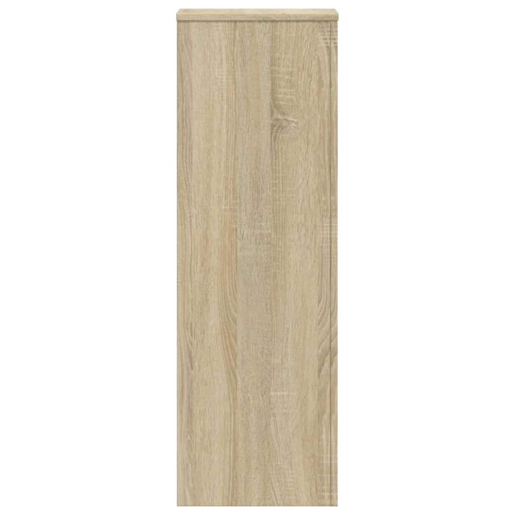 Suport de plante, stejar sonoma, 33x33x100 cm, lemn prelucrat GartenMobel Dekor