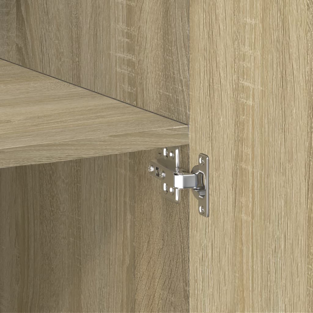 Dulap de depozitare, stejar sonoma, 70x42,5x225, lemn prelucrat GartenMobel Dekor