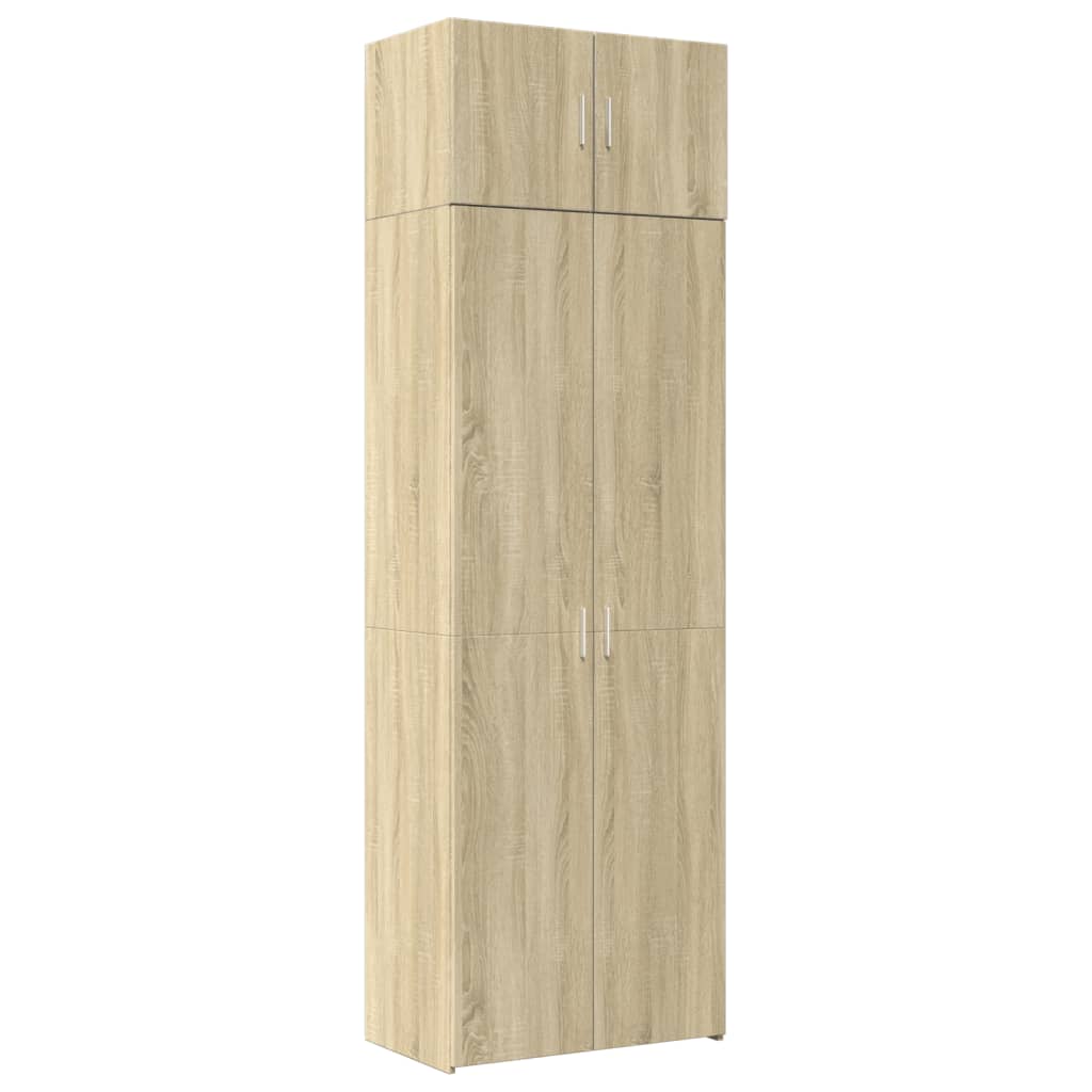 Dulap de depozitare, stejar sonoma, 70x42,5x225, lemn prelucrat GartenMobel Dekor