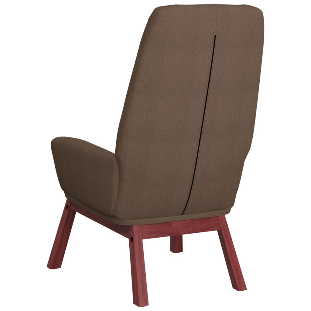Scaun de relaxare, gri taupe, material textil GartenMobel Dekor