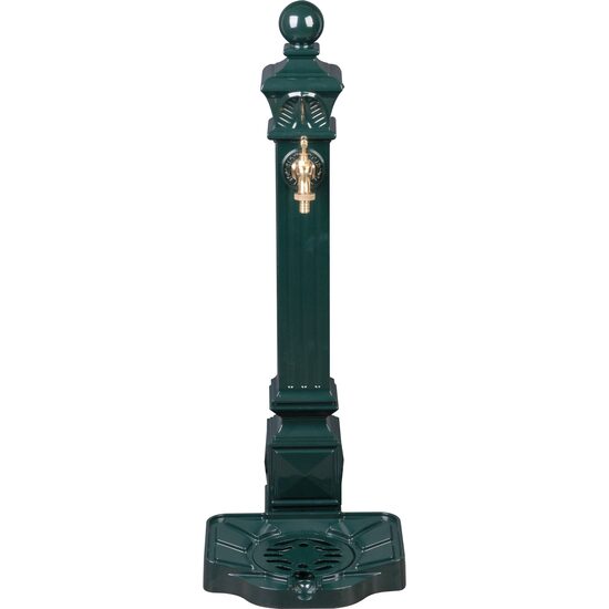 Masca robinet de gradina, verde, aluminiu, 33x29x82 cm, Strend Pro GartenVIP DiyLine