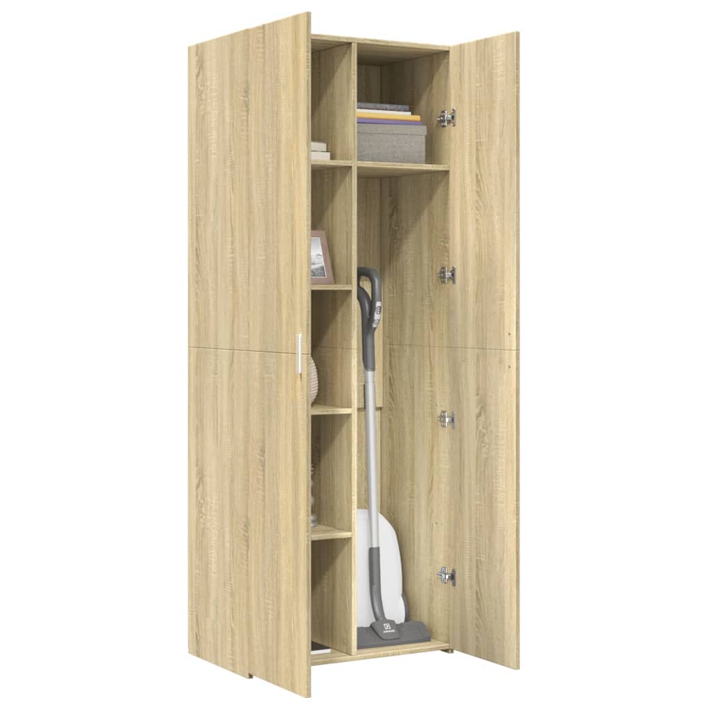 Dulap înalt, stejar sonoma, 70x42,5x185 cm, lemn prelucrat GartenMobel Dekor