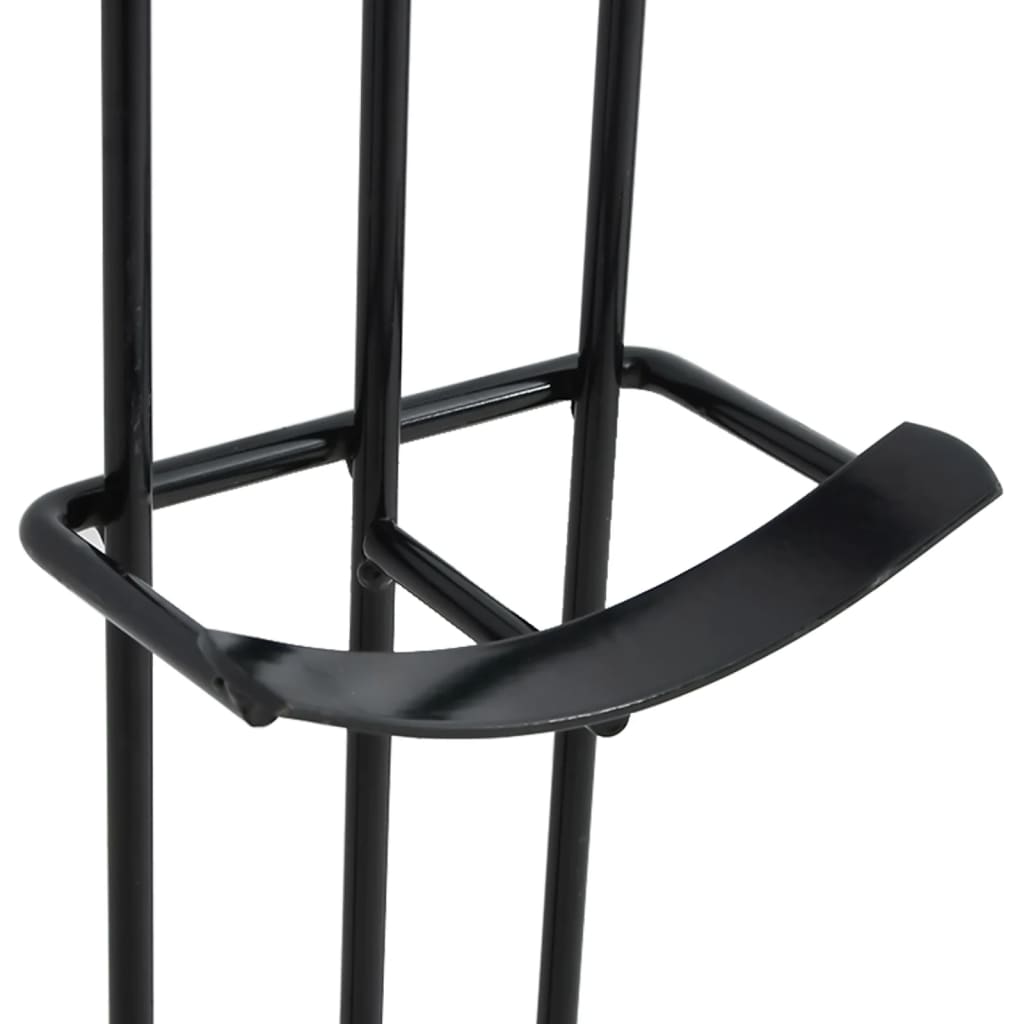 Cupe pentru sărituri de butoi, 2 buc., negru, oțel GartenMobel Dekor