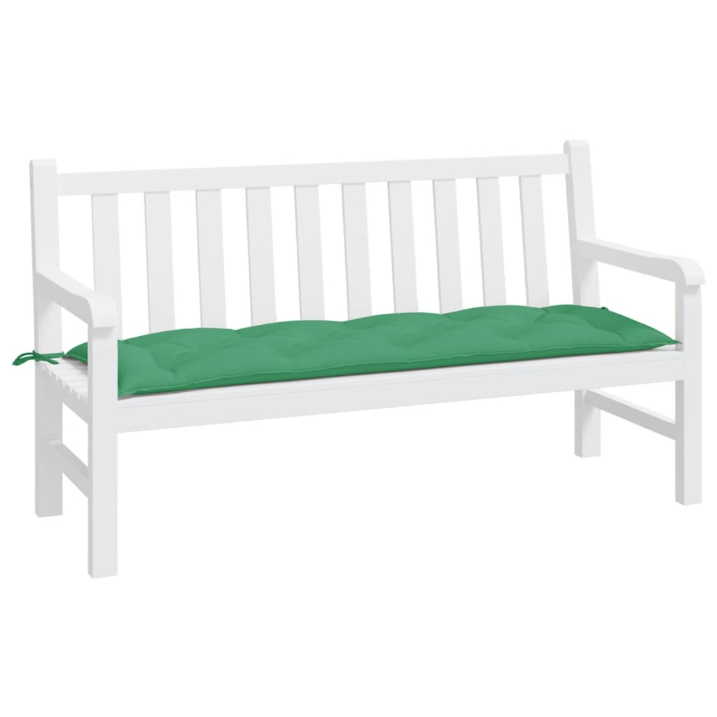 Pernă bancă de grădină, verde, 150x50x7 cm, material oxford GartenMobel Dekor
