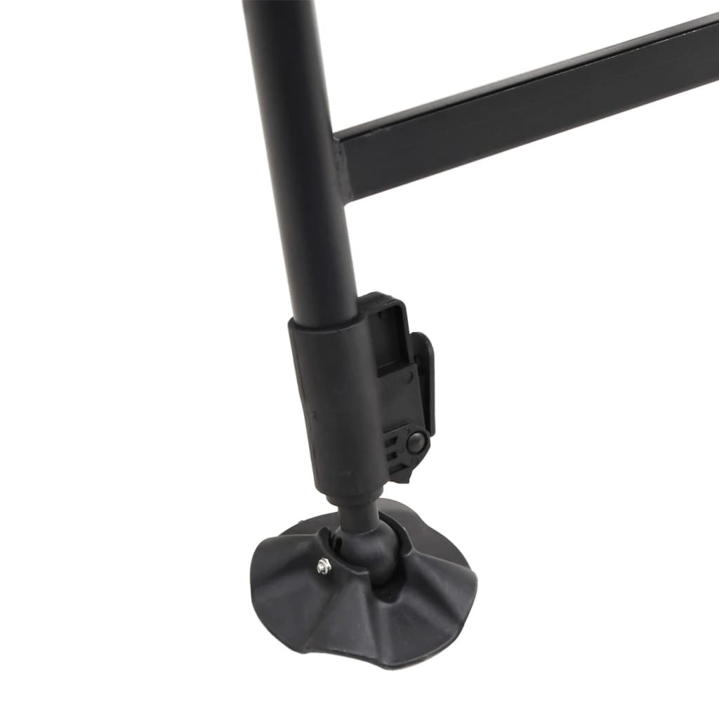 Scaun pescuit, picioare reglabile tălpi de noroi, pliabil verde GartenMobel Dekor