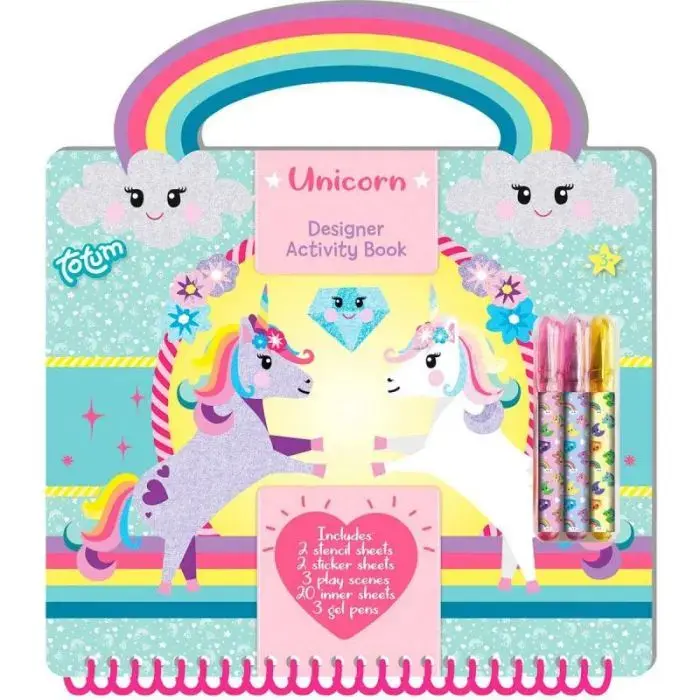 Carte cu activitati - Unicorni PlayLearn Toys