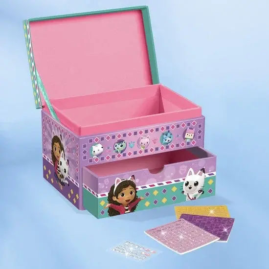 Decoreaza cutia cu bijuterii - Gabby's Dollhouse PlayLearn Toys