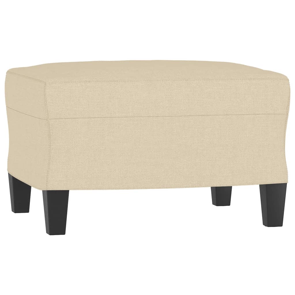 Set de canapele cu perne, 3 piese, crem, textil GartenMobel Dekor