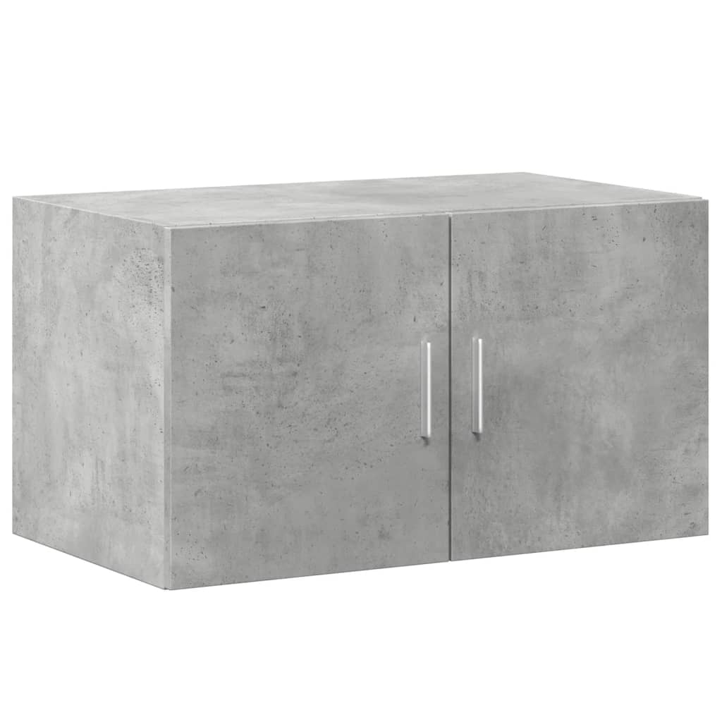 Dulap de depozitare, gri beton, 70x42,5x225 cm, lemn prelucrat GartenMobel Dekor