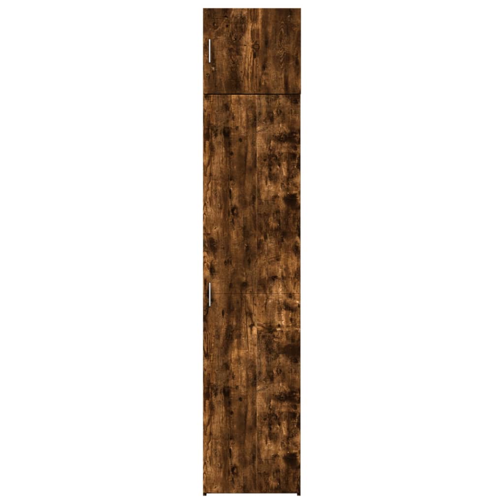 Dulap de depozitare slim, stejar fumuriu, 45x42,5x225 cm, lemn GartenMobel Dekor