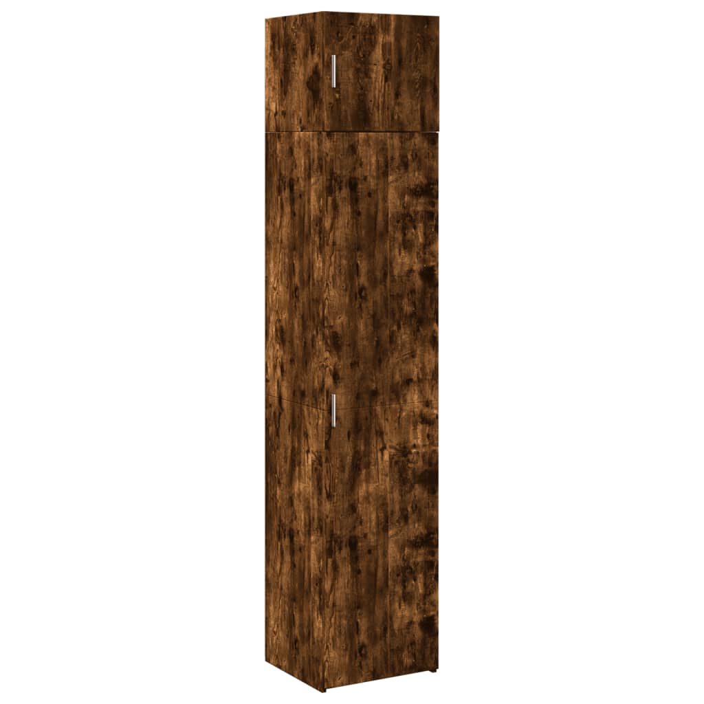 Dulap de depozitare slim, stejar fumuriu, 45x42,5x225 cm, lemn GartenMobel Dekor