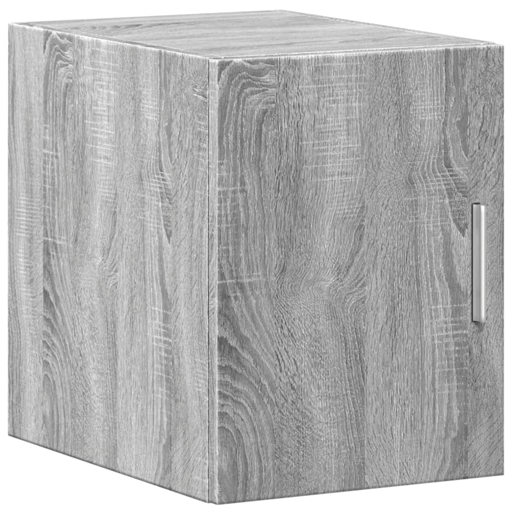 Dulap depozitare slim sonoma gri 30x42,5x225 cm lemn prelucrat GartenMobel Dekor