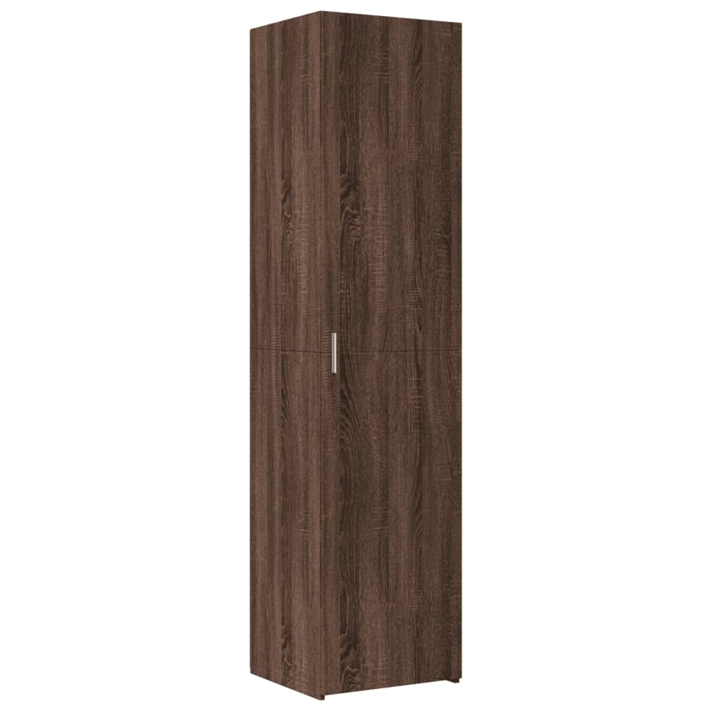 Dulap depozitare slim stejar maro 45x42,5x225 cm lemn prelucrat GartenMobel Dekor
