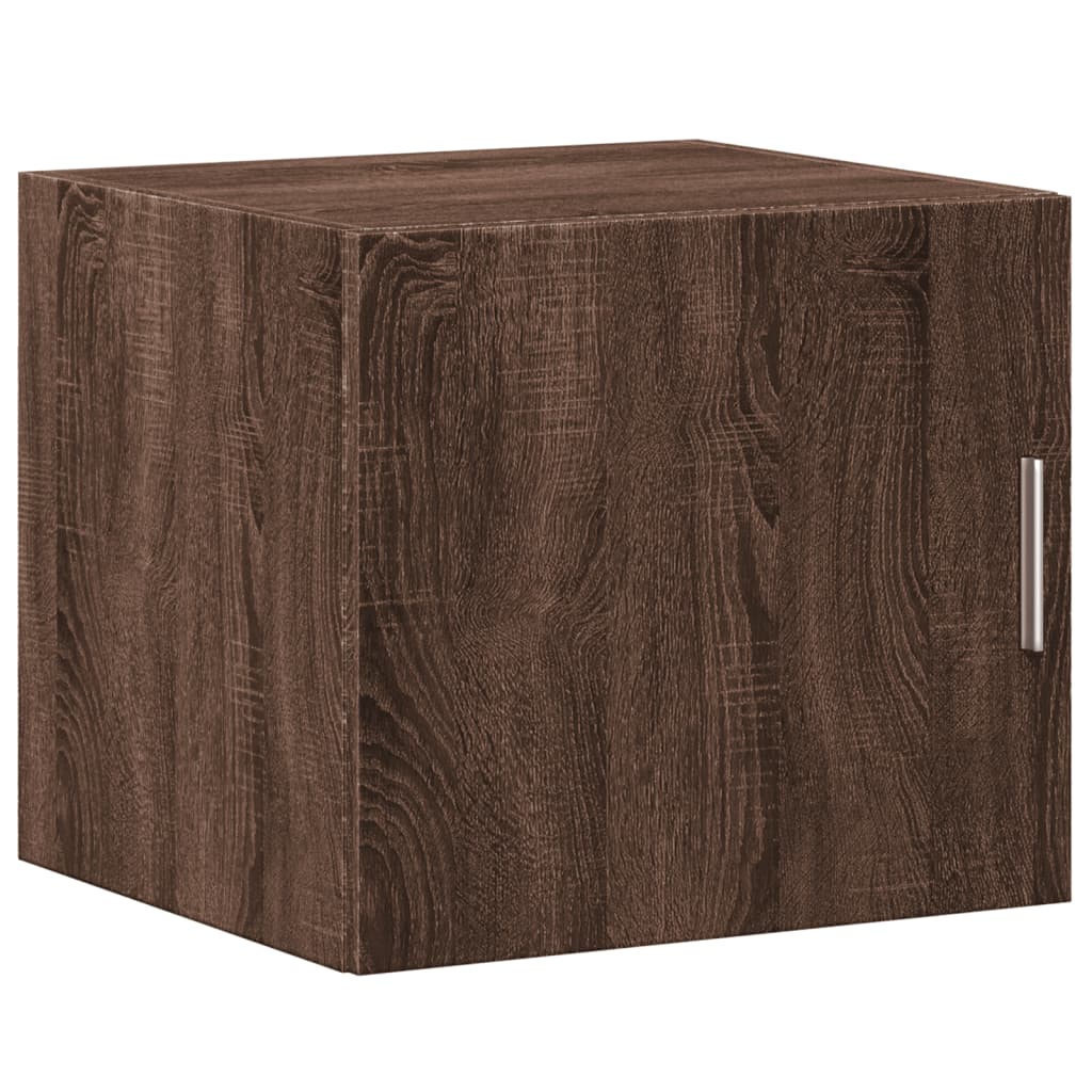 Dulap depozitare slim stejar maro 45x42,5x225 cm lemn prelucrat GartenMobel Dekor
