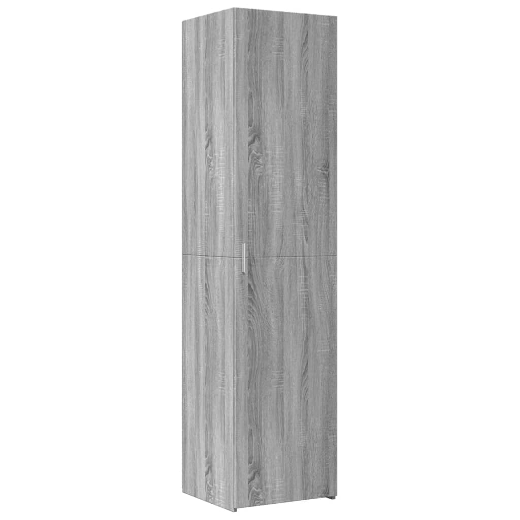 Dulap înalt, gri sonoma, 45x42,5x185 cm, lemn compozit GartenMobel Dekor