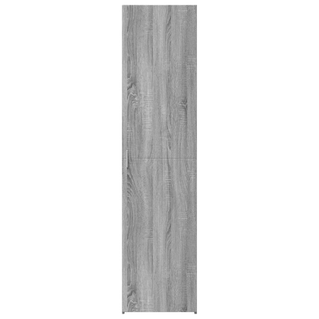 Dulap înalt, gri sonoma, 45x42,5x185 cm, lemn compozit GartenMobel Dekor