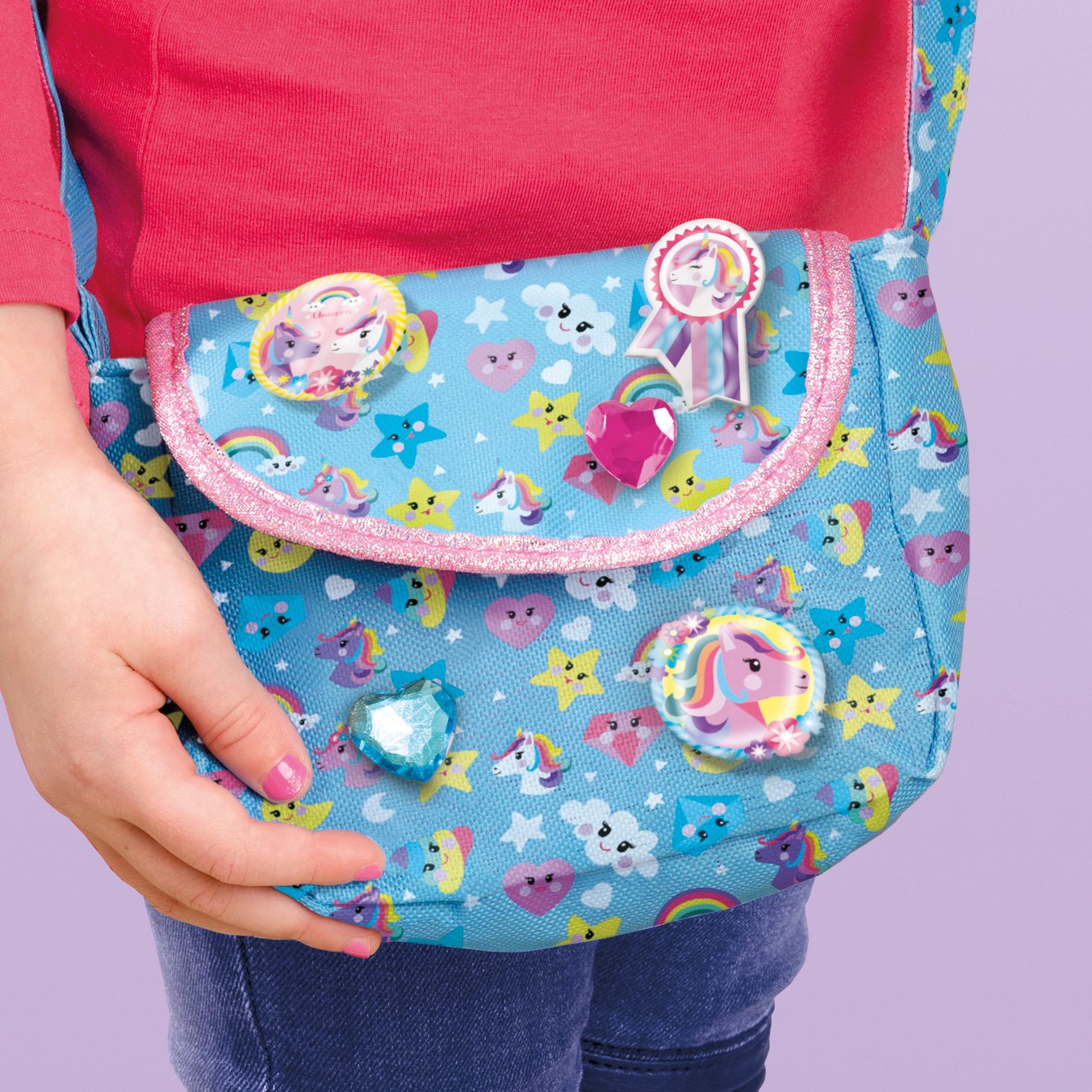 Set creativ 2 in 1 - Bijuterii & gentuta unicorni PlayLearn Toys