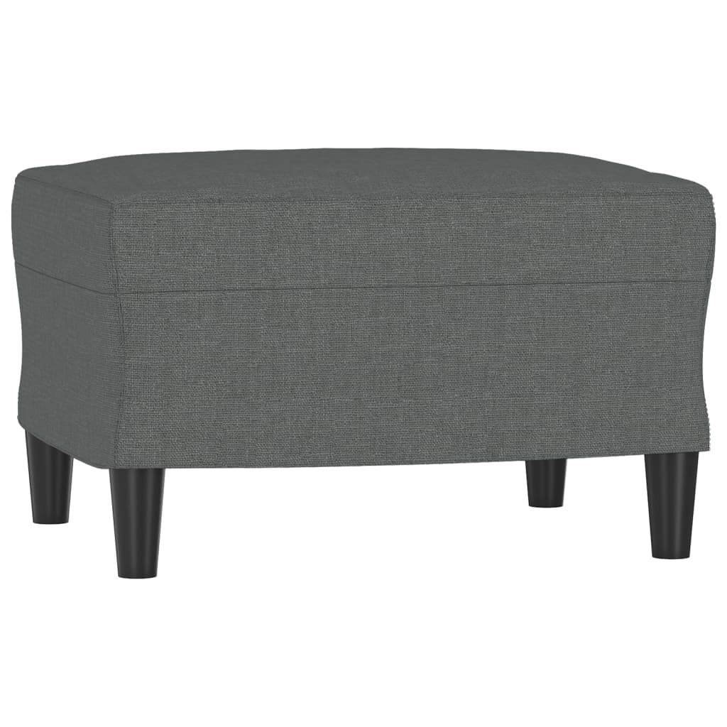 Set de canapele cu perne, 4 piese, gri închis, material textil GartenMobel Dekor