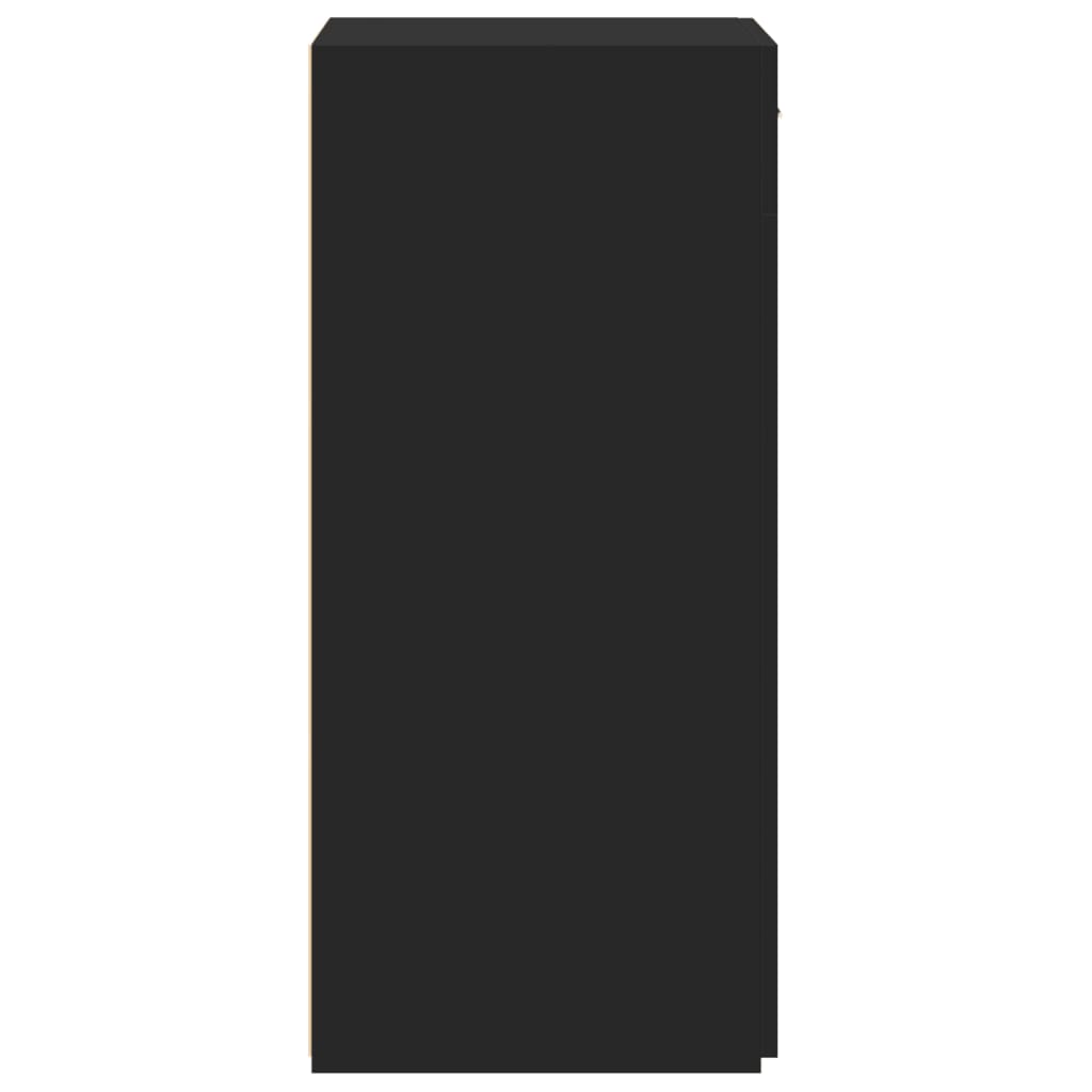 Dulap, negru, 50x42,5x93 cm, lemn prelucrat GartenMobel Dekor