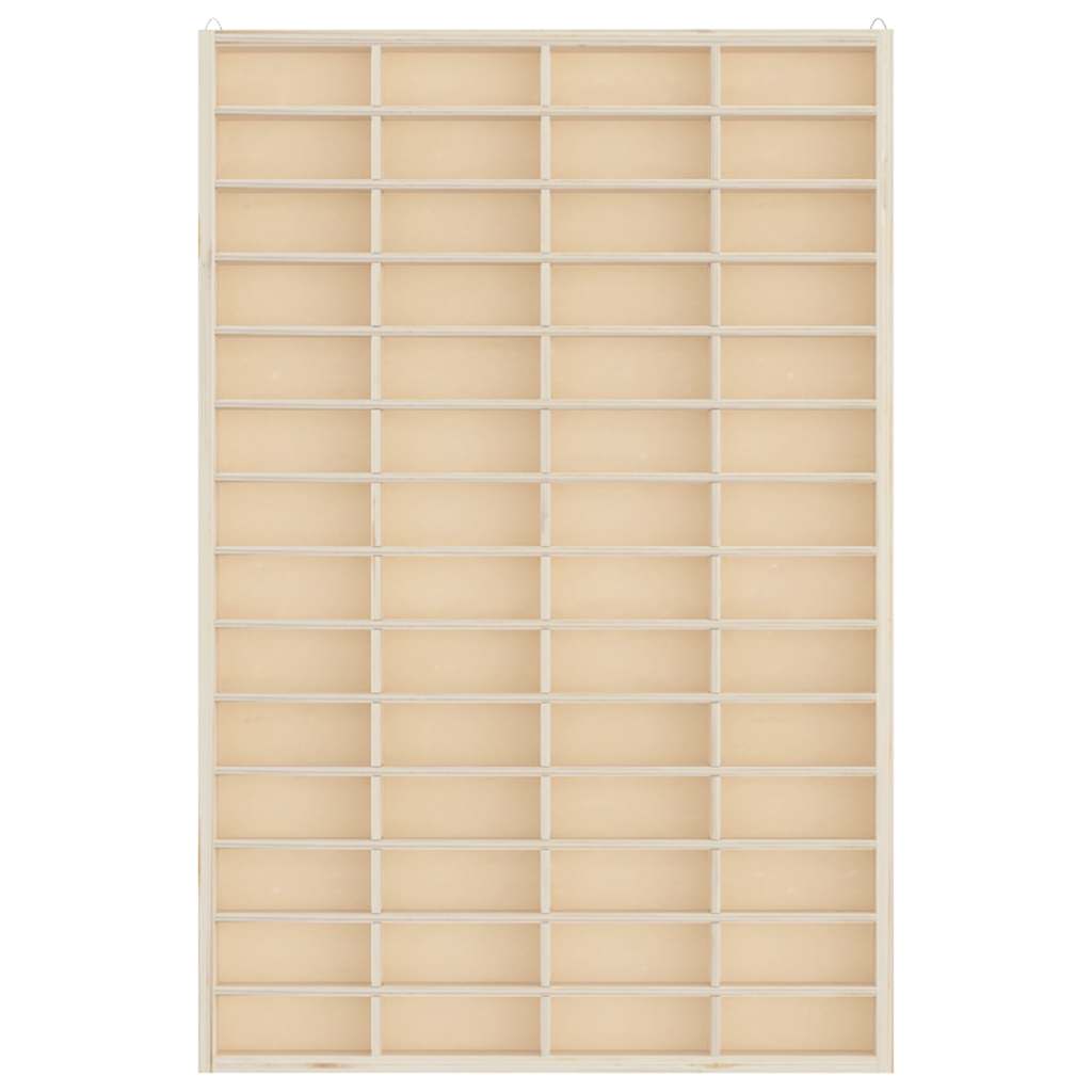 Vitrina de colecție din lemn cu 56 de compartimente GartenMobel Dekor