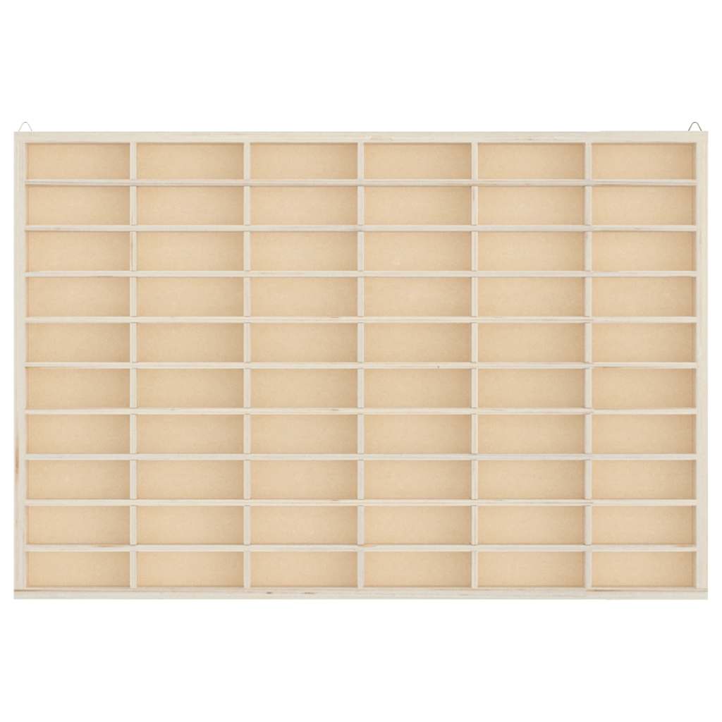 Vitrina de colecție din lemn cu 60 de compartimente GartenMobel Dekor