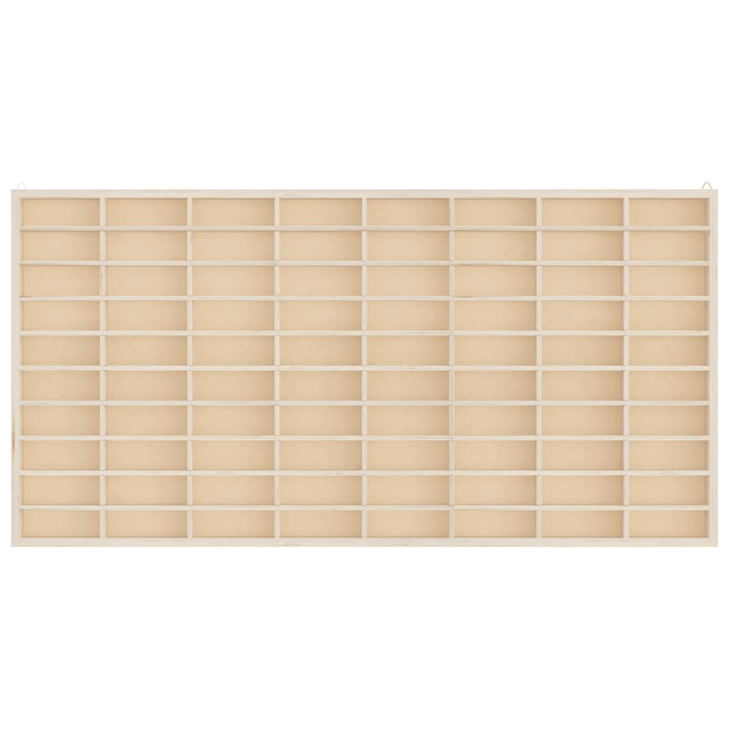 Vitrina de colecție din lemn cu 80 de compartimente GartenMobel Dekor