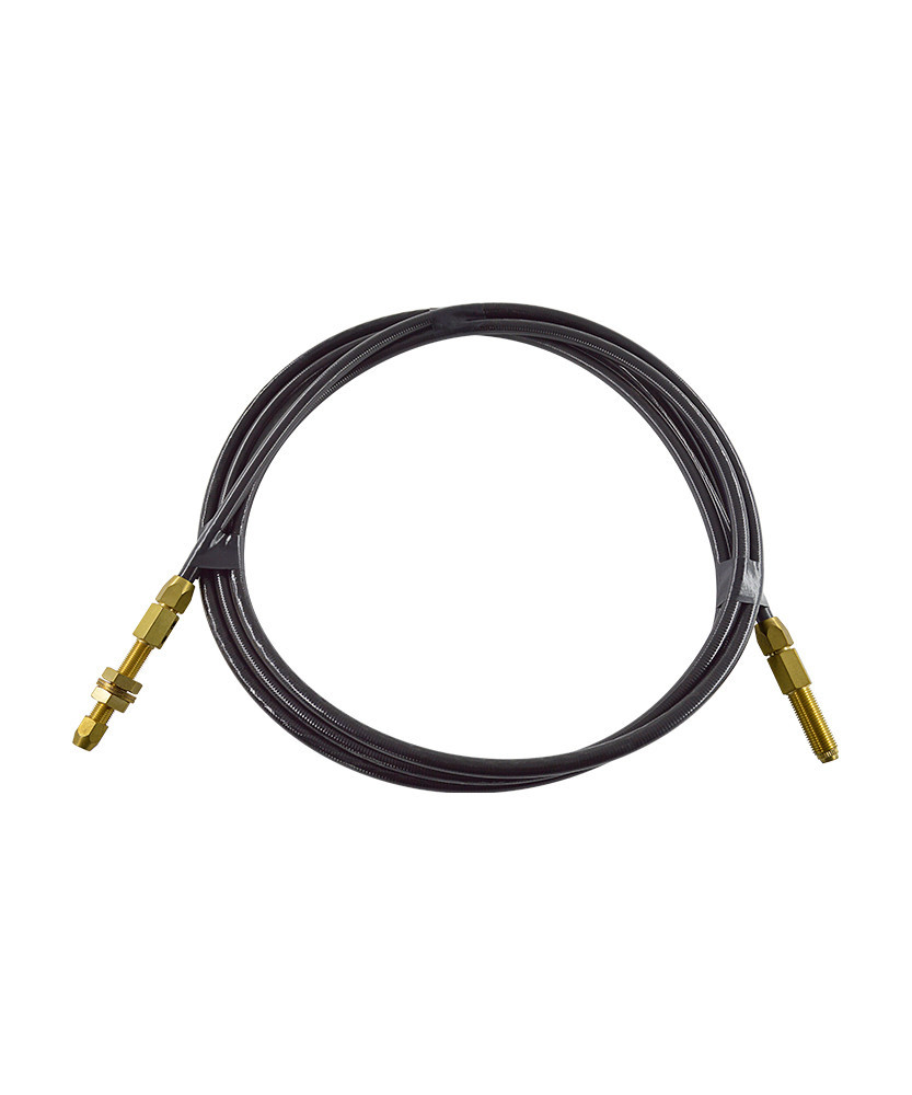 Tub ghidaj otel 1.6 mm, 3m negru WeldLand Equipment