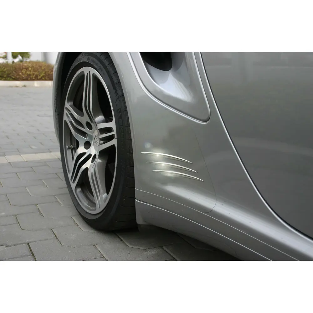 Accesorii cromate decorative, autoadezive, 29 cm, 2 bucati Automobile ProTravel