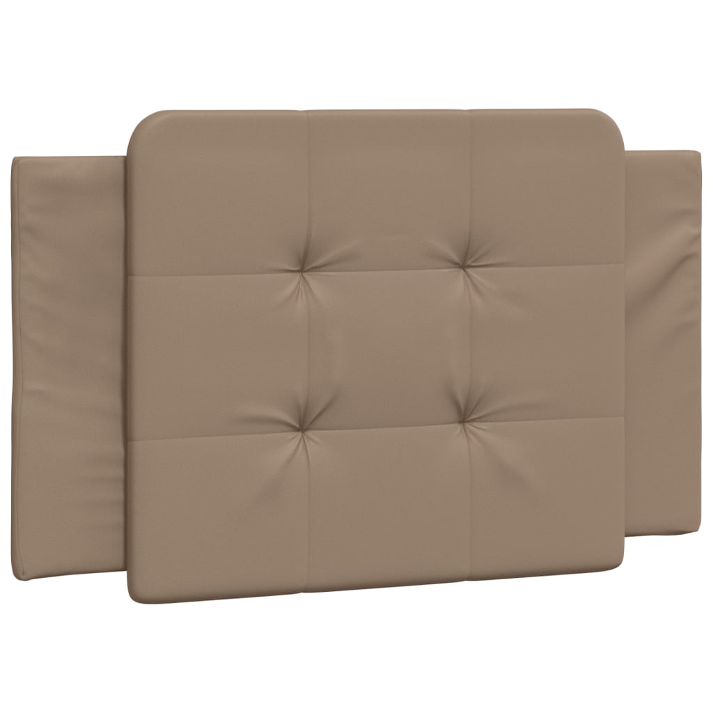 Pat cu saltea, cappuccino, 80x200 cm piele ecologică GartenMobel Dekor