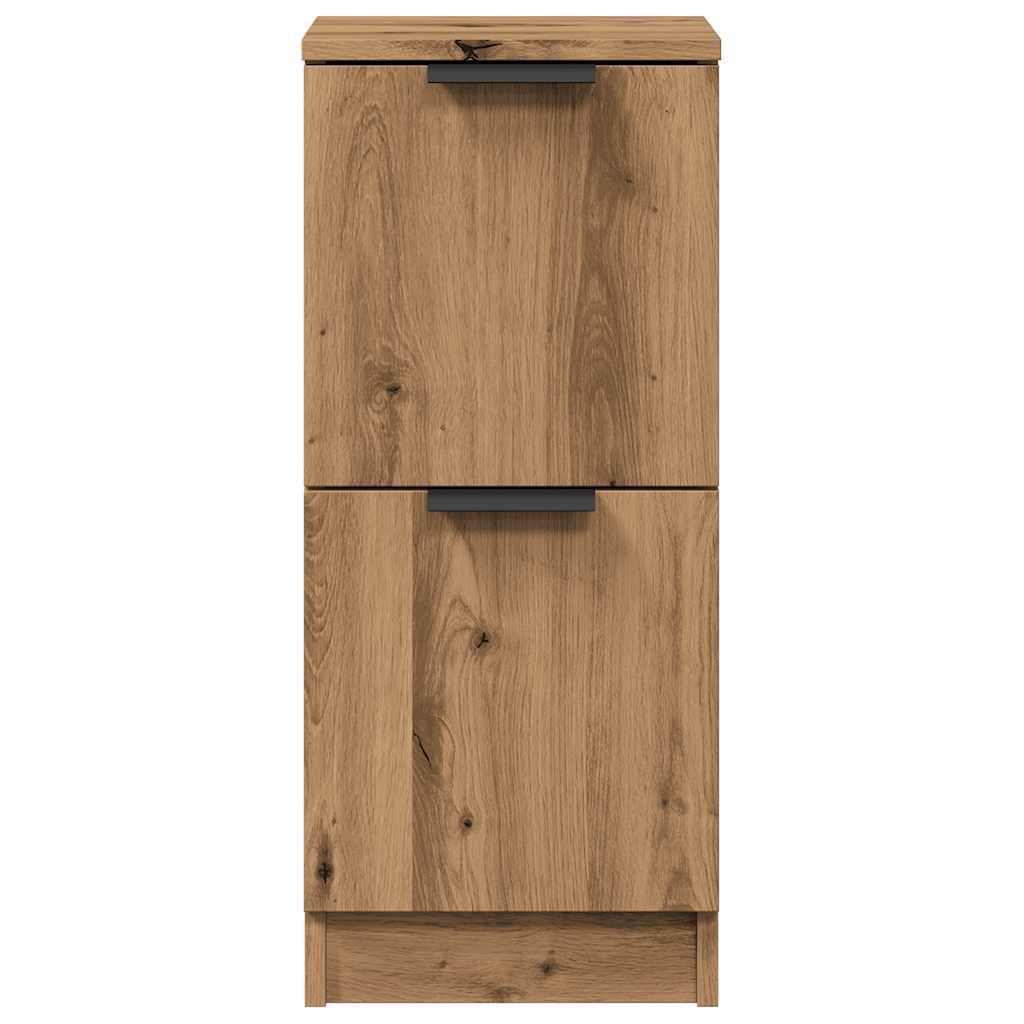 Dulap, stejar artizanal, 30x30x70 cm, lemn prelucrat GartenMobel Dekor