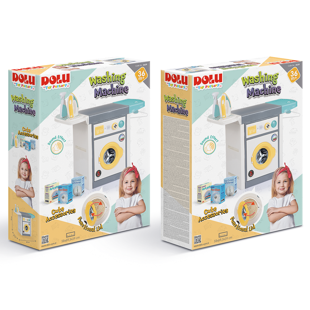 Masina de spalat - Pastel PlayLearn Toys