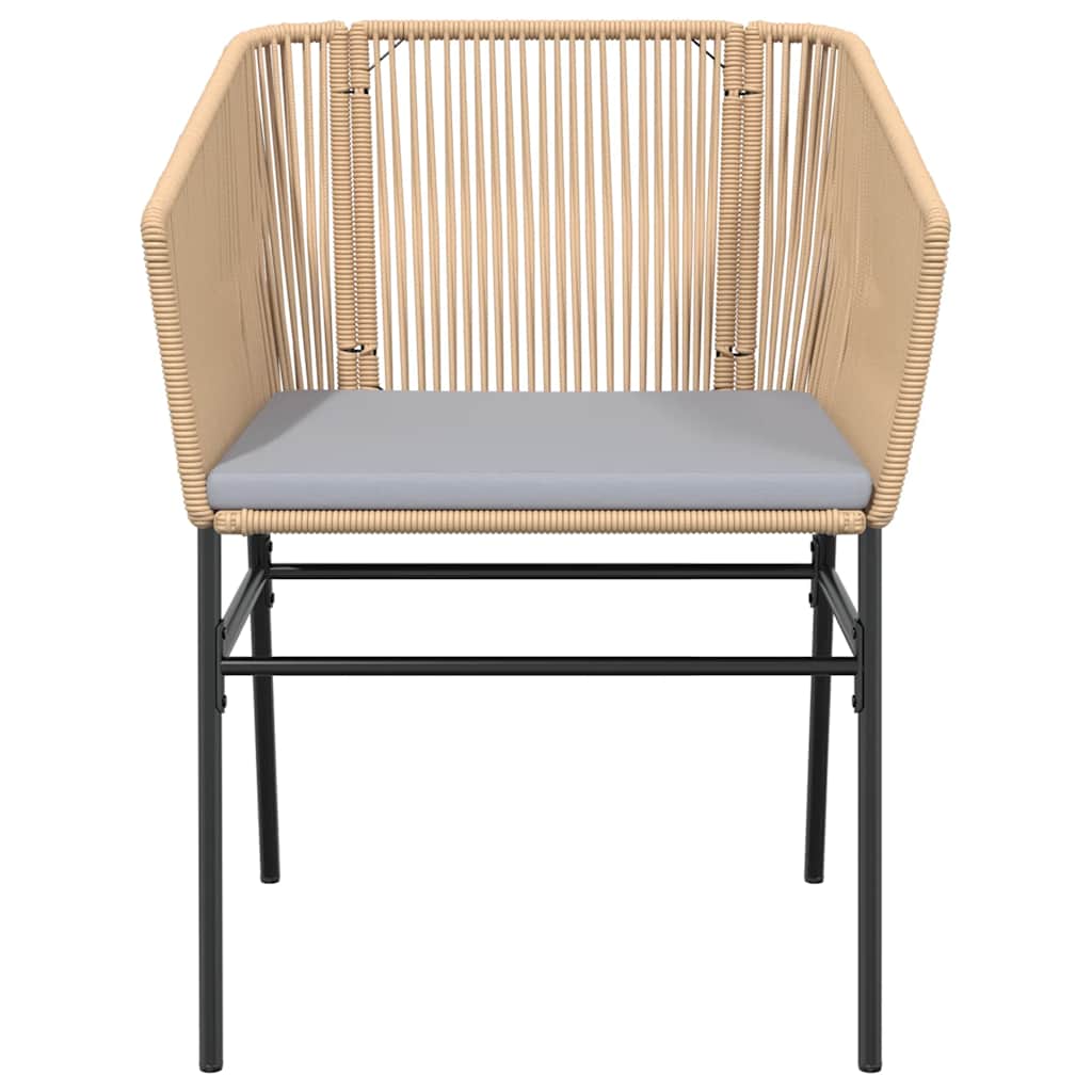 Set mobilier de grădină cu perne 5 piese maro sticlă polirattan GartenMobel Dekor