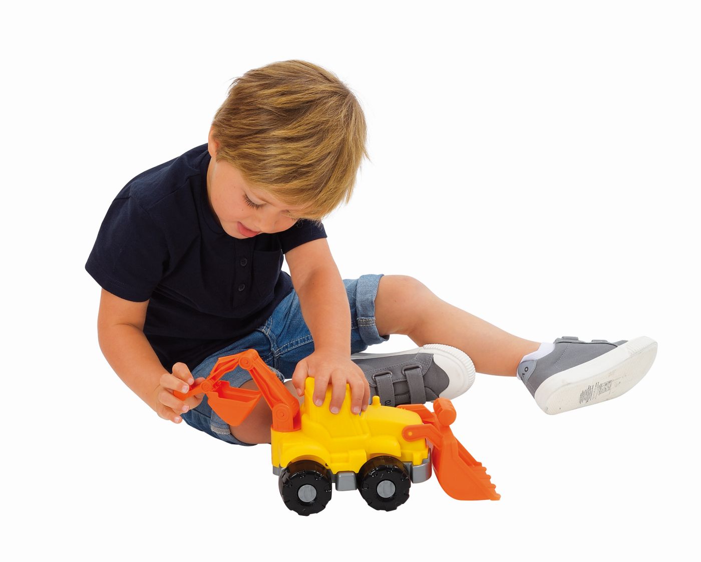 ECOIFFIER JUCARIE 2IN1 EXCAVATOR SI BULDOZER SuperHeroes ToysZone