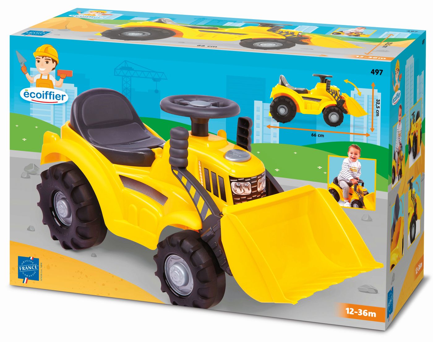ECOIFFIER JUCARIE EXCAVATOR 66CM SuperHeroes ToysZone