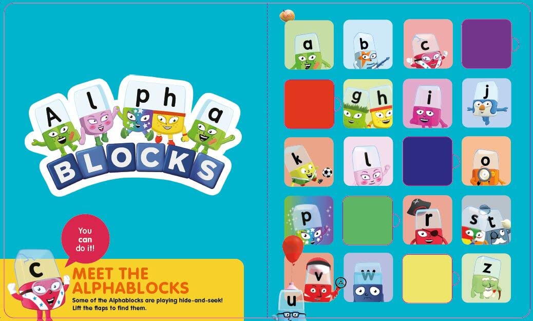 Carticica Deschide ferestrele - Alphablocks Fonetica distractiva PlayLearn Toys