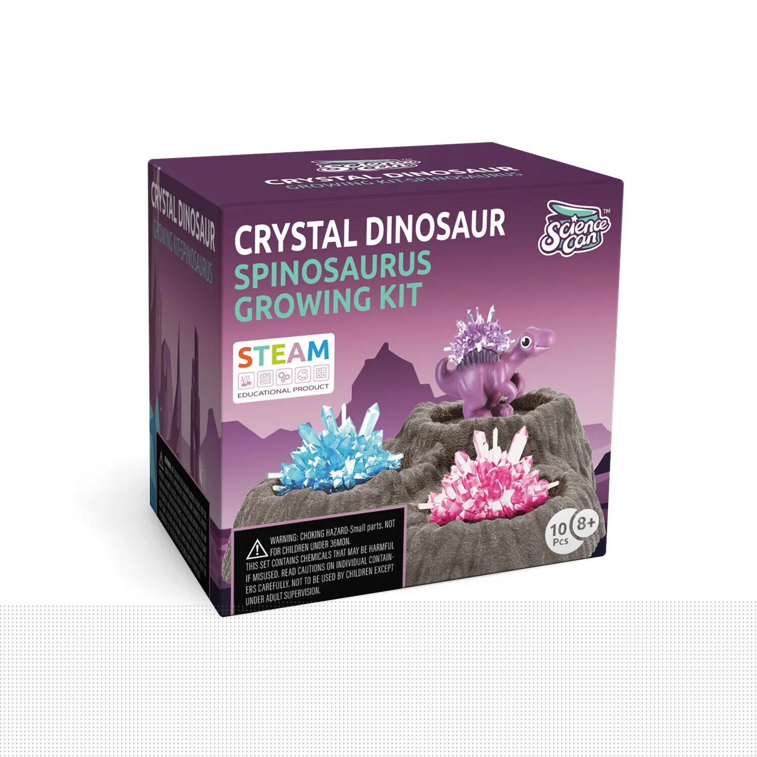 Set experimente deluxe - Cristale si dinozauri PlayLearn Toys